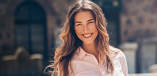 banner portrait photo of proud beauty and wellness franchise owner